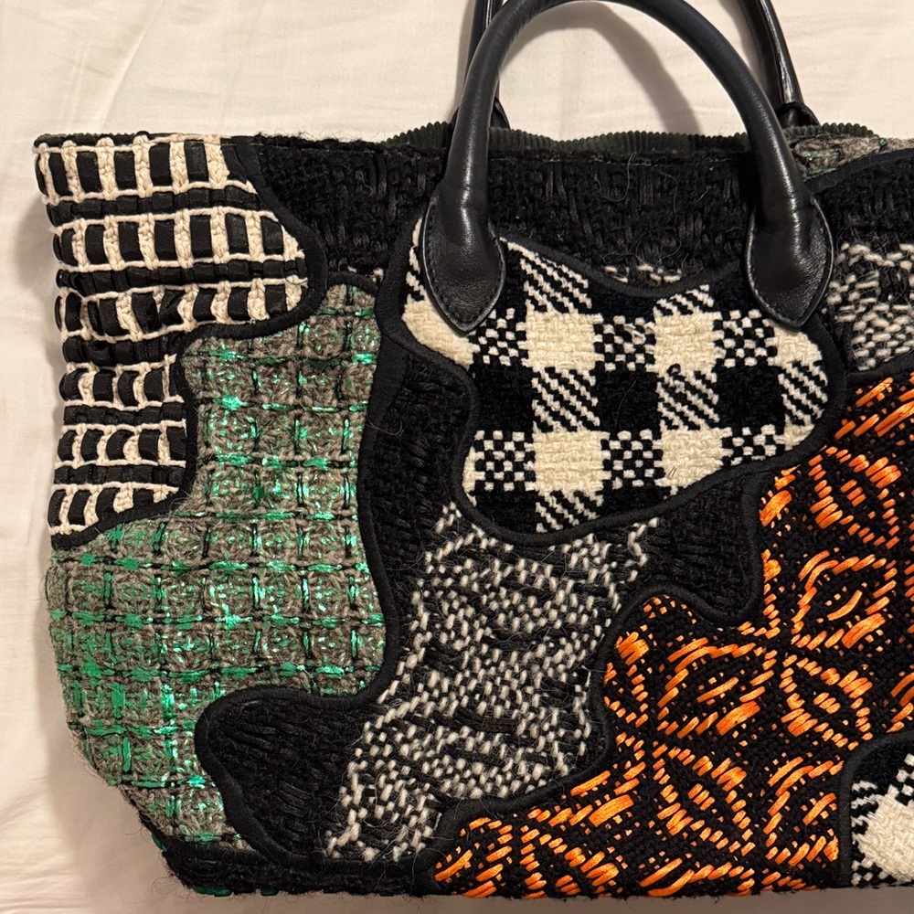 Maria La Rosa Multicolor Patterned Bag - Picture 5 of 6